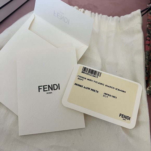 Fendi mini cookie bag white ivory - Picture 5 of 8